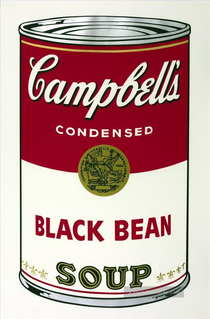Schwarze Bohne Andy Warhol Ölgemälde